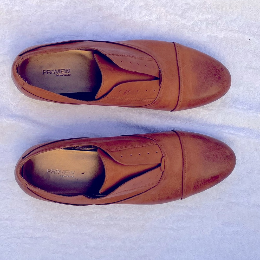 Preview cognac oxfords